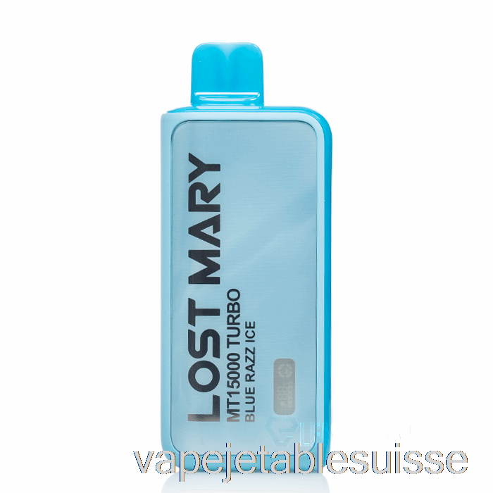 Vape Suisse Perdu Mary Mt15000 Jetable Bleu Razz Ice